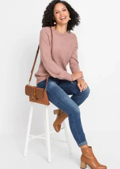 Mujer bonprix bonprix Jersey con mangas abullonadas