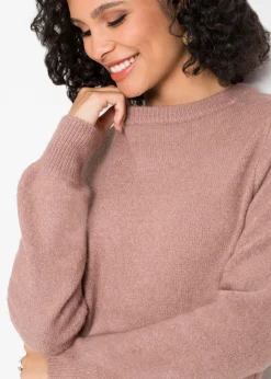 Mujer bonprix bonprix Jersey con mangas abullonadas