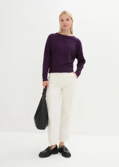 Mujer bonprix bonprix Jersey con mangas murciélago