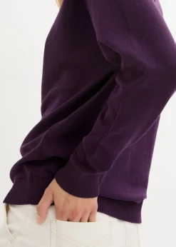 Mujer bonprix bonprix Jersey con mangas murciélago