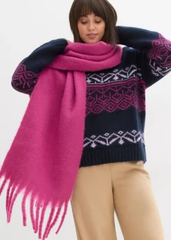 Mujer bonprix bonprix Jersey con patrón nórdico