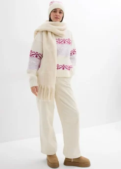 Mujer bonprix bonprix Jersey con patrón nórdico