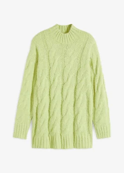 Mujer bonprix bonprix Jersey con patrón trenzado