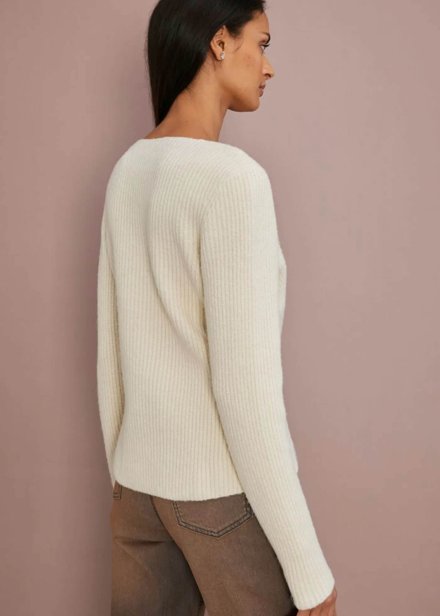 Mujer bonprix bonprix Jersey cruzado