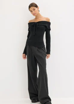 Mujer bonprix bonprix Jersey de canalé