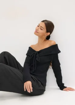 Mujer bonprix bonprix Jersey de canalé