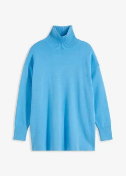 Mujer bonprix bonprix Jersey de canalé de algodón puro