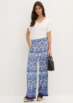 Mujer bonprix bonprix Jersey de canalé de mezcla de viscosa