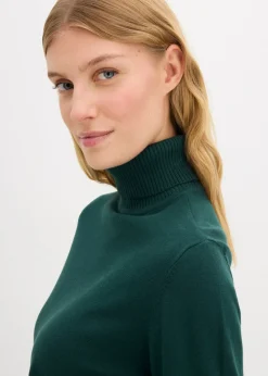 Mujer bonprix bonprix Jersey de cuello alto