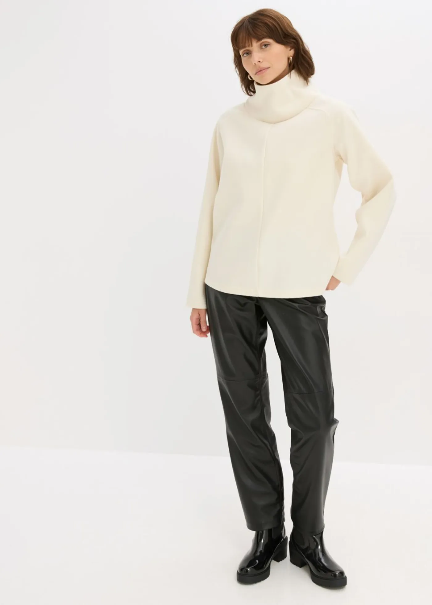 Mujer bonprix bonprix Jersey de cuello alto