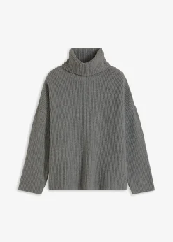 Mujer bonprix bonprix Jersey de cuello alto