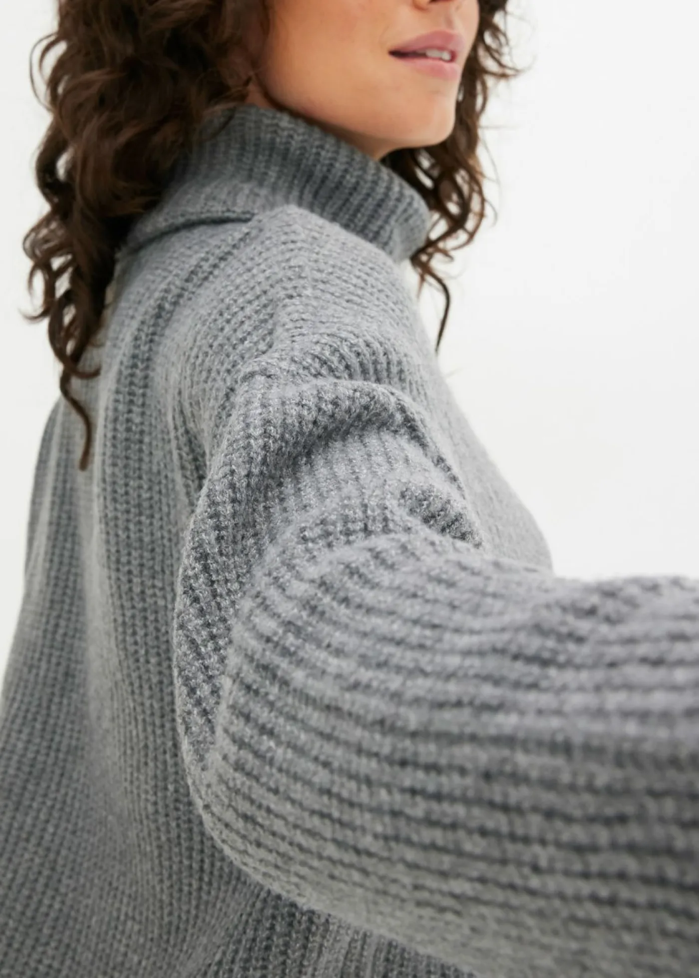 Mujer bonprix bonprix Jersey de cuello alto