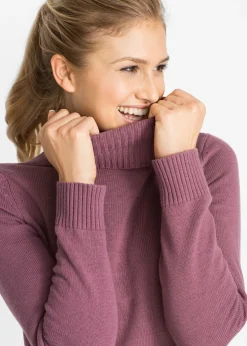 Mujer bonprix bonprix Jersey de cuello alto