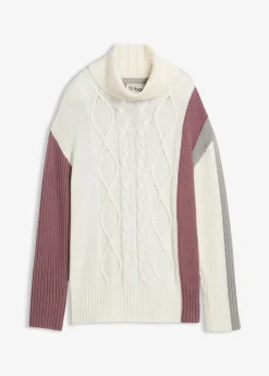 Mujer bonprix bonprix Jersey de cuello alto