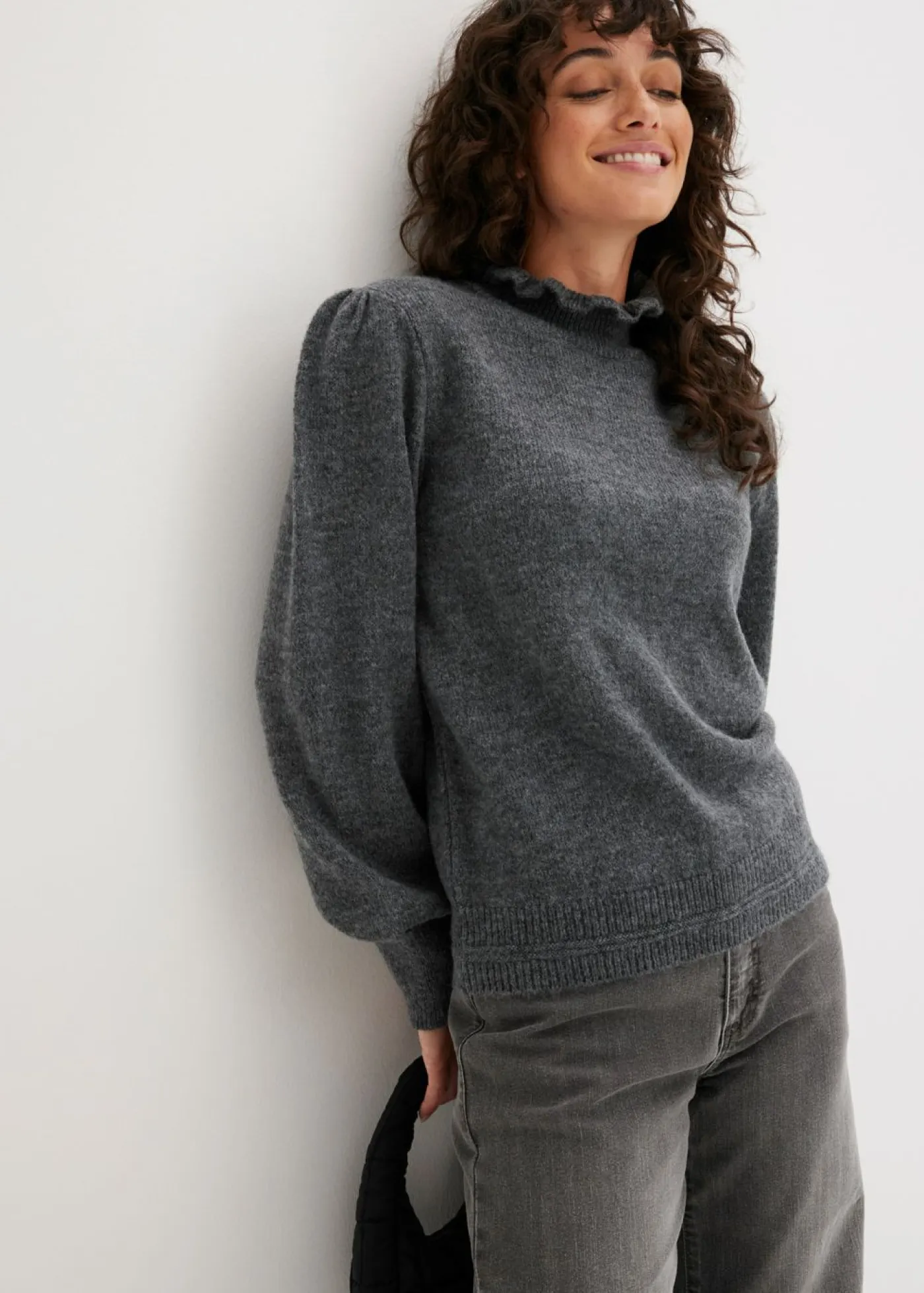 Mujer bonprix bonprix Jersey de cuello alto