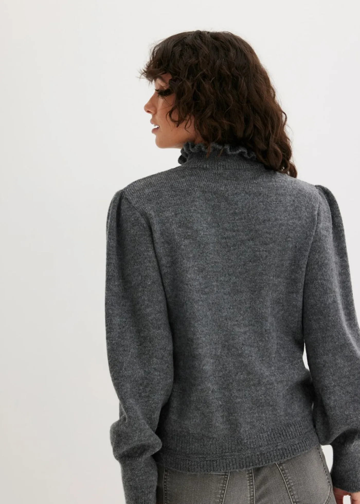 Mujer bonprix bonprix Jersey de cuello alto