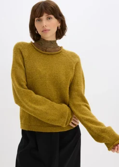 Mujer bonprix bonprix Jersey de cuello redondo