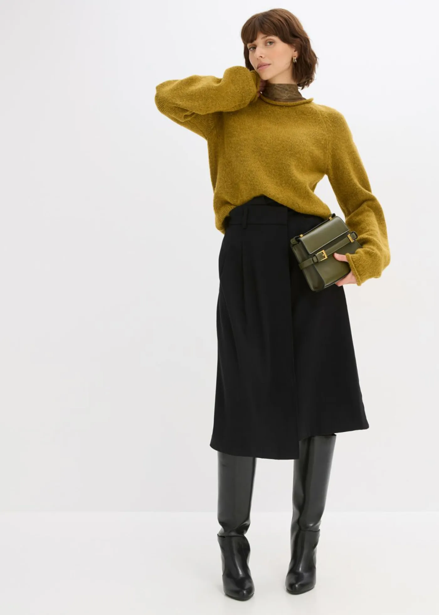 Mujer bonprix bonprix Jersey de cuello redondo