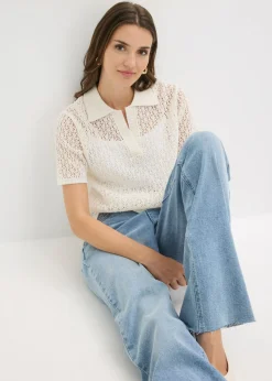 Mujer bonprix bonprix Jersey de punto ajour