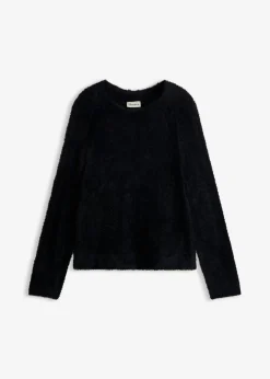 Mujer bonprix bonprix Jersey de punto ajour con hilo suave