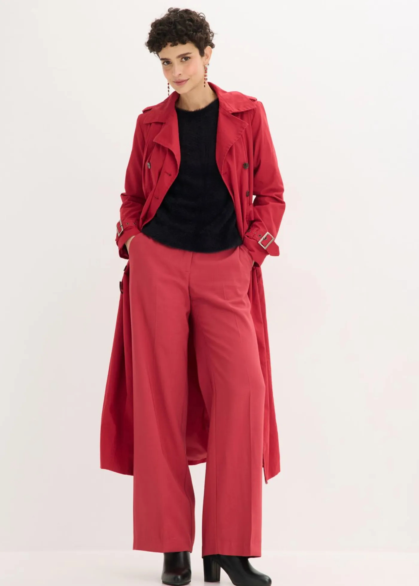 Mujer bonprix bonprix Jersey de punto ajour con hilo suave