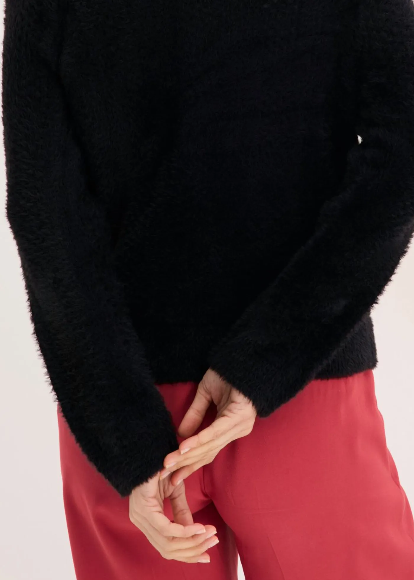 Mujer bonprix bonprix Jersey de punto ajour con hilo suave