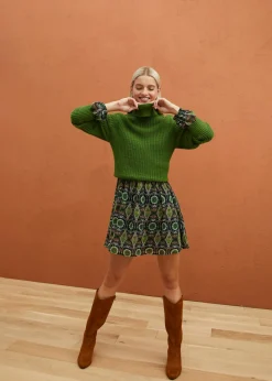 Mujer bonprix bonprix Jersey de punto con cuello vuelto