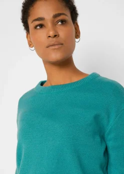 Mujer bonprix bonprix Jersey de punto con cuello redondo