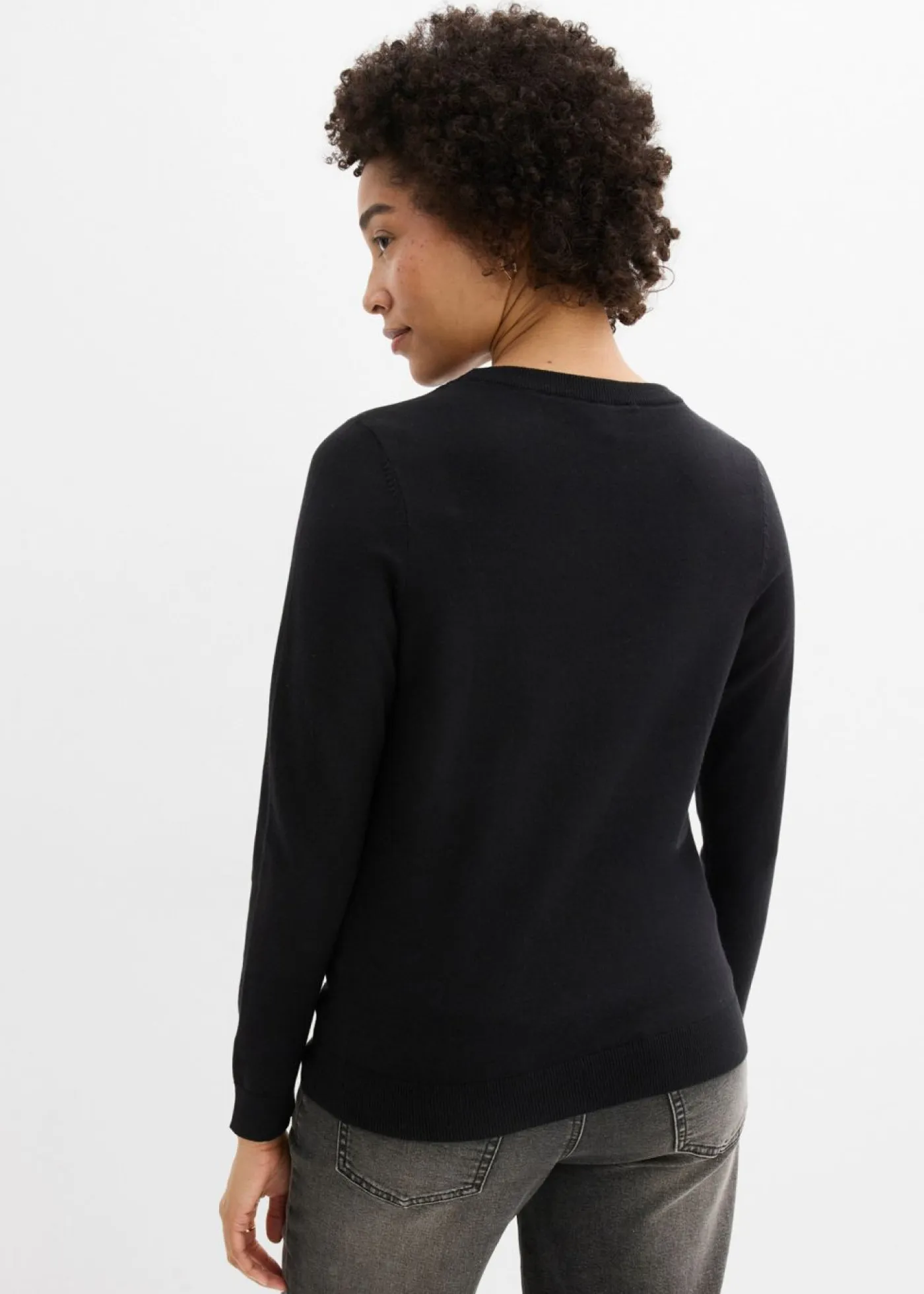 Mujer bonprix bonprix Jersey de punto fino