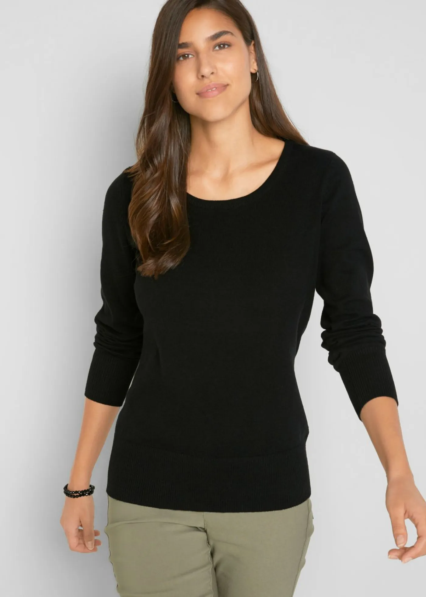 Mujer bonprix bonprix Jersey de punto fino