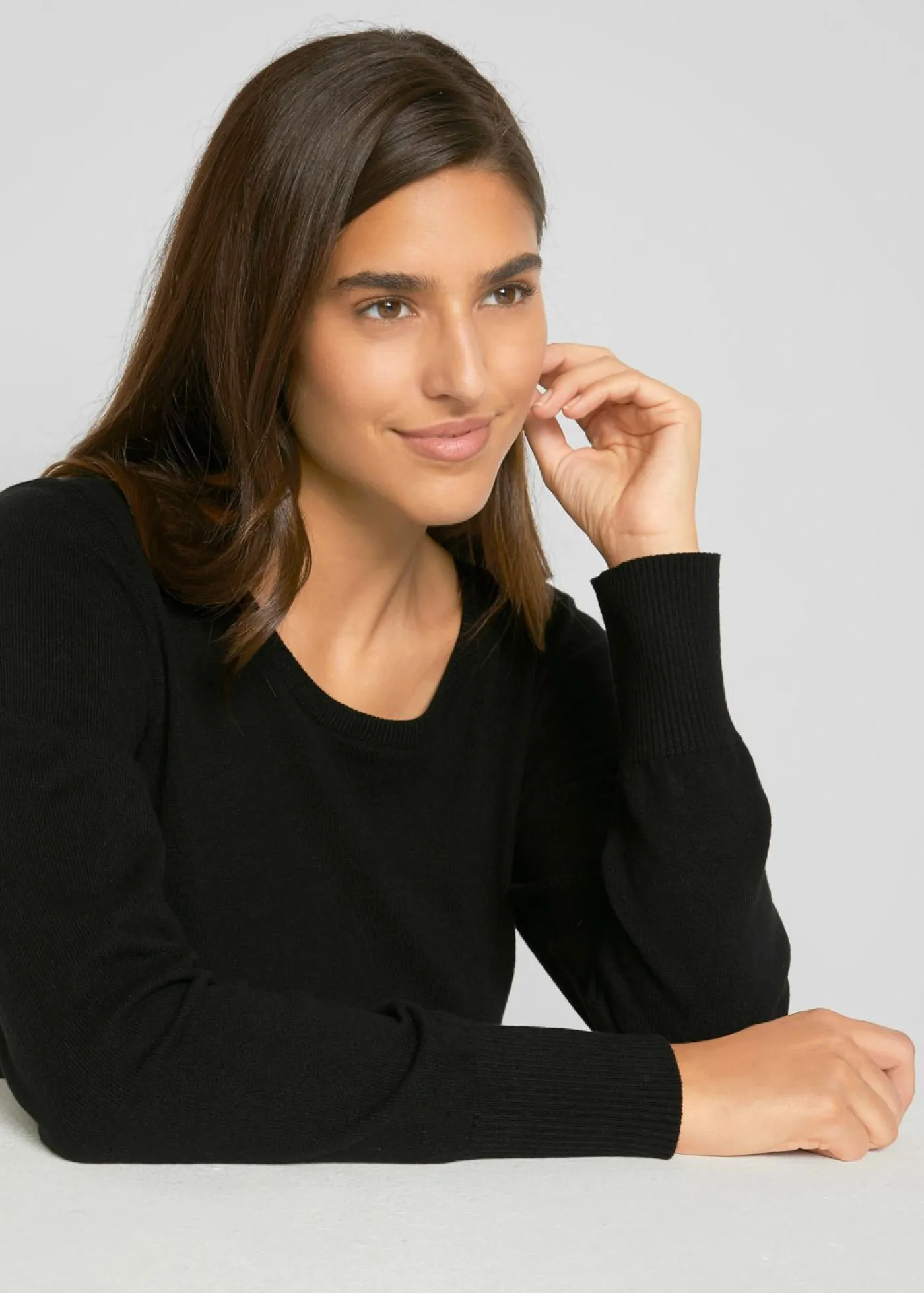 Mujer bonprix bonprix Jersey de punto fino