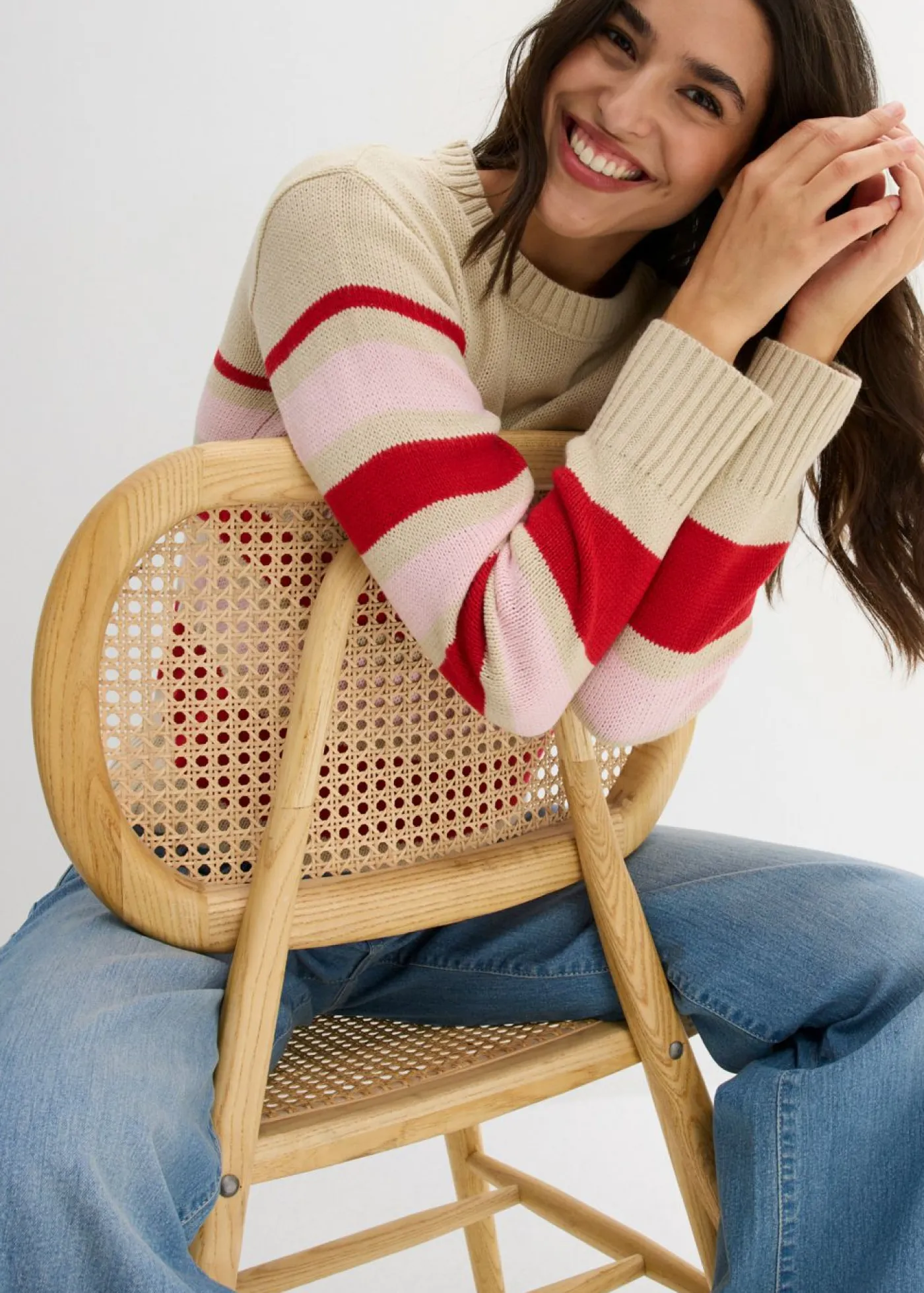 Mujer bonprix bonprix Jersey de punto fino