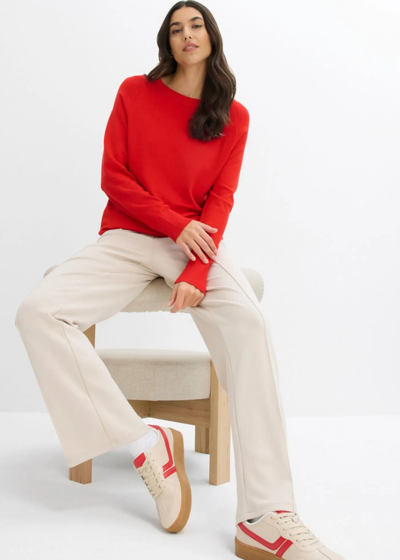 Mujer bonprix bonprix Jersey de punto fino