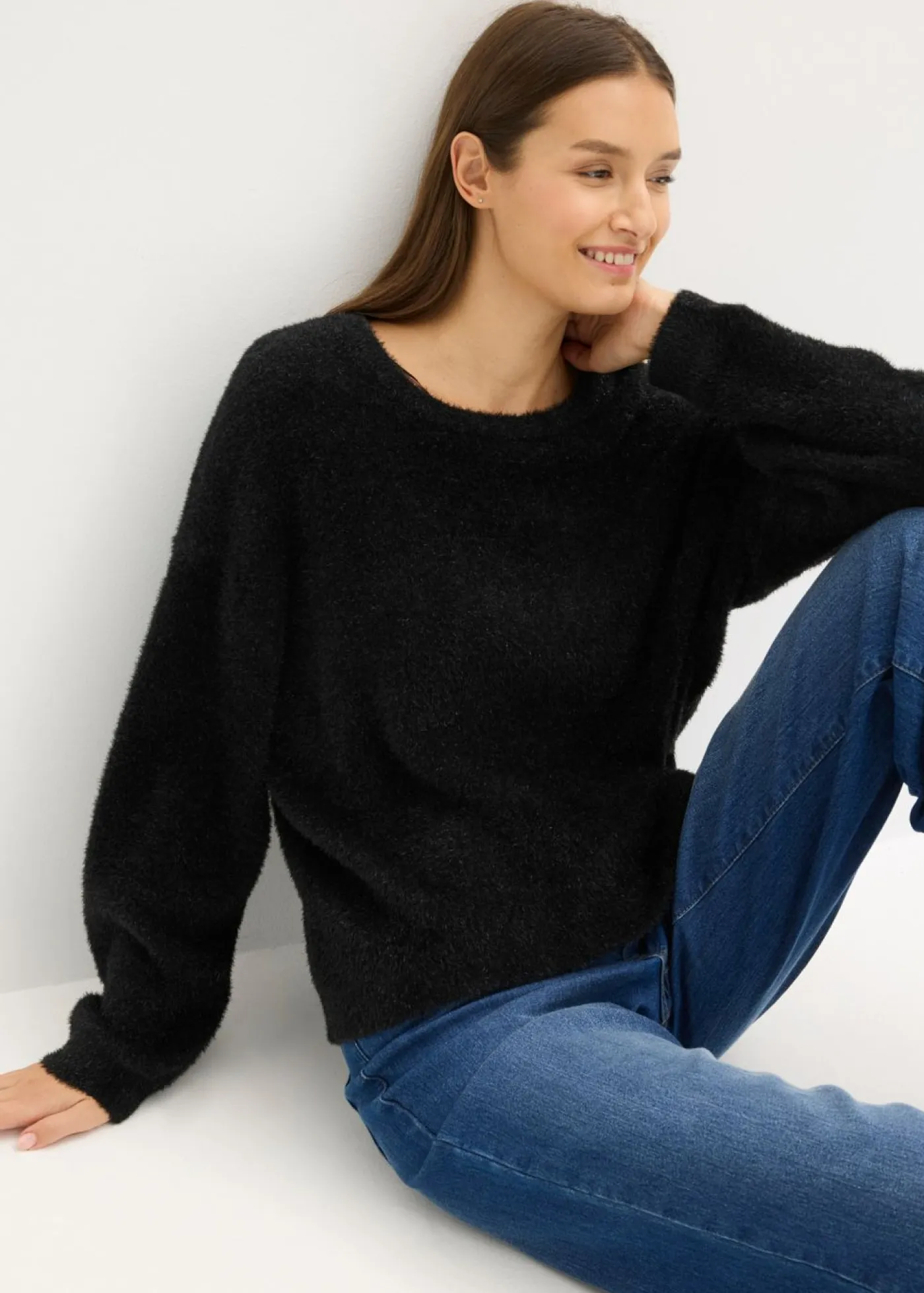 Mujer bonprix bonprix Jersey de punto fino