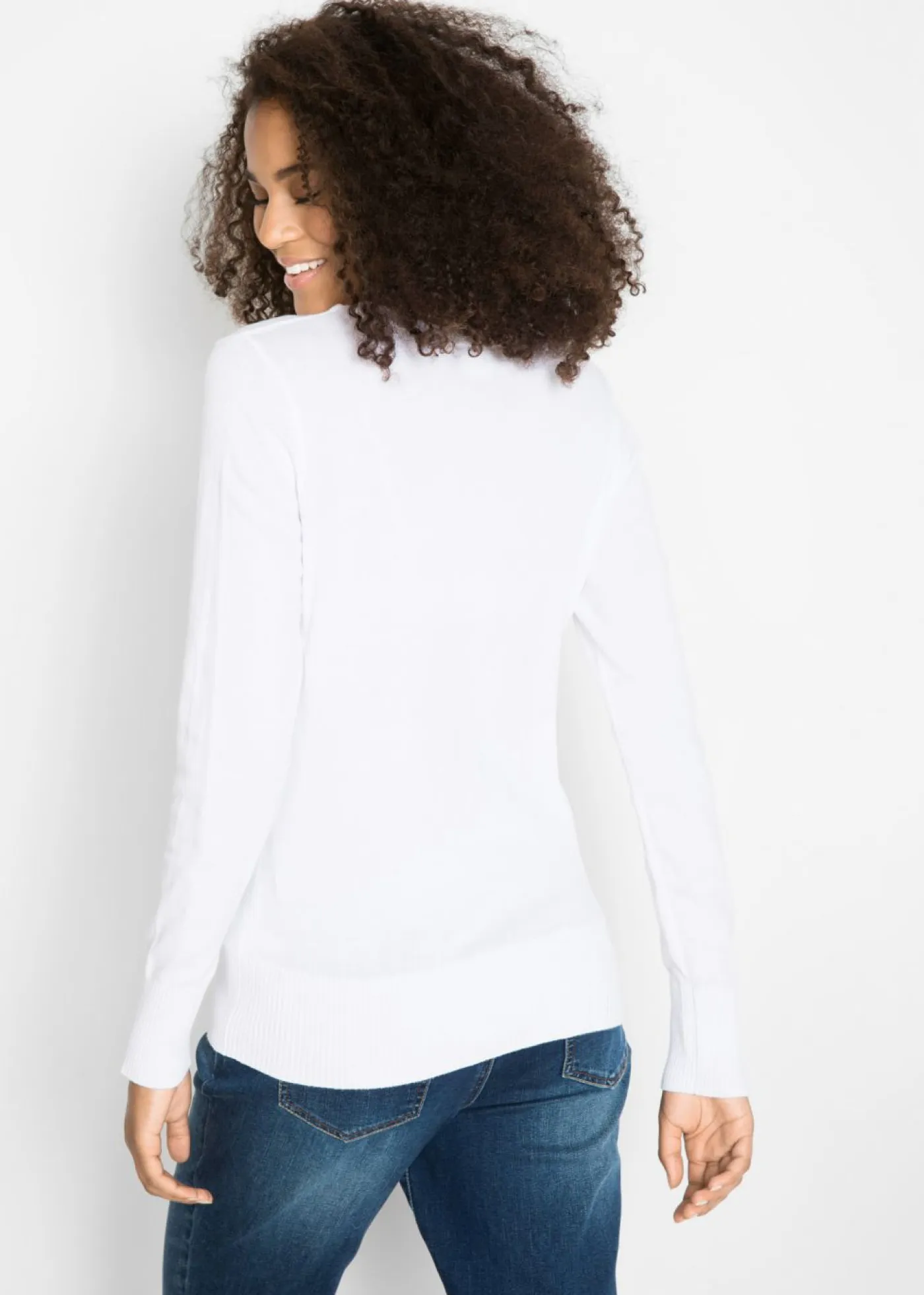 Mujer bonprix bonprix Jersey de punto fino