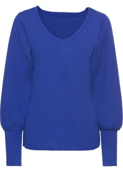 Mujer bonprix bonprix Jersey de punto fino con viscosa sostenible