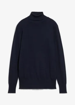 Mujer bonprix bonprix Jersey de punto fino con cuello alto