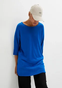 Mujer bonprix bonprix Jersey de punto fino con mangas 3/4