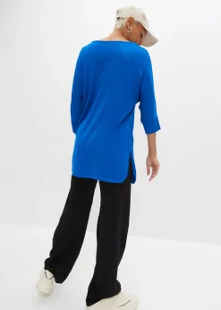 Mujer bonprix bonprix Jersey de punto fino con mangas 3/4