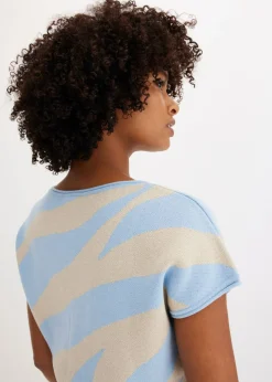 Mujer bonprix bonprix Jersey de punto fino con hilo brillante