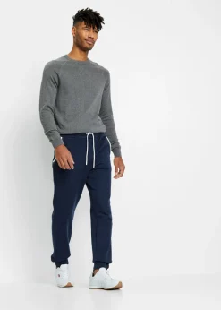 Hombre bonprix bonprix Jersey de punto fino de algodón puro (2 unidades)