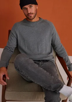 Hombre bonprix bonprix Jersey de punto fino de algodón puro (2 unidades)