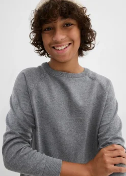 Niños bonprix bonprix Jersey de punto fino de algodón puro (2 unidades)