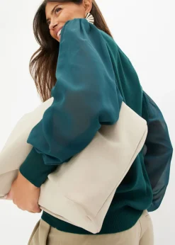 Mujer bonprix bonprix Jersey de punto fino de mezcla de viscosa suave