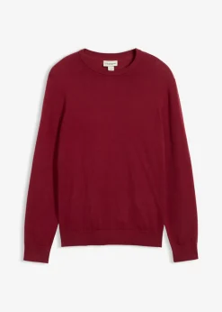 Hombre bonprix bonprix Jersey de punto fino de suave mezcla de algodón