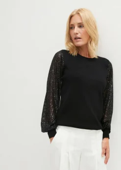 Mujer bonprix bonprix Jersey de punto fino de una suave mezcla de viscosa