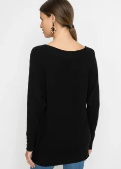 Mujer bonprix bonprix Jersey de punto fino en mezcla de viscosa