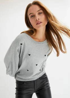 Mujer bonprix bonprix Jersey de punto fino en mezcla de viscosa