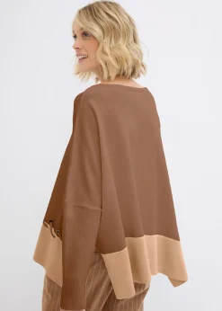Mujer bonprix bonprix Jersey de punto fino tipo poncho