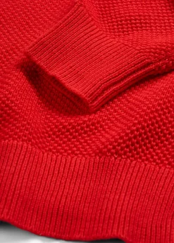 Mujer bonprix bonprix Jersey de punto grueso con botonera